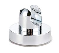 Support de douche sans colle sans clou - Base de buse de douche domestique - Forte capacité de charge - Accessoires de douche pour salle de bain - Crochets à ventouse