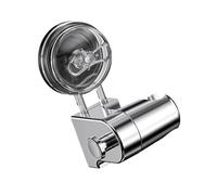 Support de douche sans perçage Adsorption sous vide Conception amovible Support de tête adhésif solide pour la plupart des supports de douche pour enfants et adultes