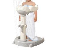 Support de douche - Structure en ABS, plage de hauteur réglable, quarante-deux tailles, base antidérapante | Utilisation d'hôtel de voyage d'appartement de bain de à la maison pour la Routin