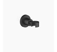 Support de douche TARA de Dornbracht, rosace 55mm, 28050892-33, Couleur: Noir Mat
