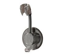 Support De Douchette Main Libre - Fixation Murale Sans Perçage pour Pommeau de Douche,Support Ergonomique Ajustable Pour Salle De Bain D'appartement, Hôtel Ou Résidence