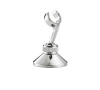 Support De Douchette Supports De Montage De Douche, Support De Douche À Main Pivotant En Laiton Chromé, Support De Siège De Pomme De Douche, Pièces De Salle De Bains, Accessoires De Bain(Chrome)
