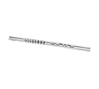 Support de douilles en acier inoxydable avec 16 clips pour outils d'entraînement de 1/4", 3/8", 1/2", organiseur mural, argenté, longueur 400 mm (3/8)