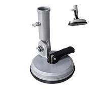 Support de drapeau à ventouse, support de drapeau à ventouse pour voiture - Support d'affichage pour mât de drapeau - Angle réglable, support de montage de mât de drapeau pour bateaux RV, Kit de monta