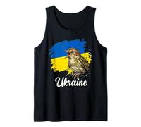 Support de Drapeau ukrainien rossignol Débardeur