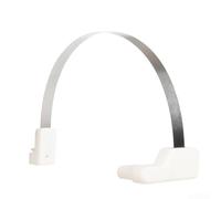 Support de faisceau de câbles en acier inoxydable pour imprimante avec manchon en silicone couleur clip de fixation Guide d'optimisation Accessoires pour impression élevée et système de gestion des