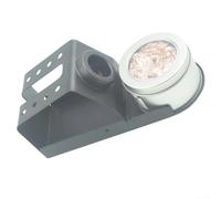 Support de fer à souder avec nettoyant en laiton intégré et éponge résistante à l'humidité pour un conditionnement efficace des pointes et une efficacité de l'espace de travail