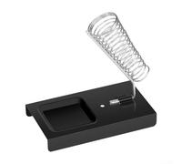 Support de fer à souder avec support à ressort renforcé et large base en métal pour éviter le basculement pendant l'utilisation