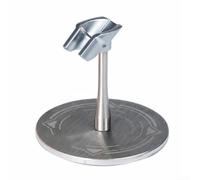 Support de fer à souder en acier inoxydable pour TS101 SA80 Mini Station de soudage Support de base Plaque ronde en acier 304