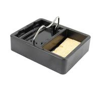 Support de fer à souder en bakélite design léger pour réparation électronique et projet de bricolage, utilisation en laboratoire, support de fer à souder pour les amateurs