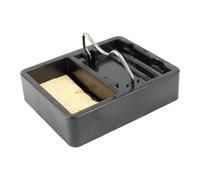 Support de fer à souder en bakélite - Design léger pour réparation électronique et projet de bricolage - Utilisation en laboratoire - Support antidérapant pour outils de soudure pour ateliers