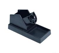 Support de fer à souder en métal, support en aluminium à 3 fentes avec fente pour éponge et repose-outils pour postes de travail à haute température (support en aluminium 936)