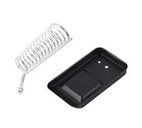 Support de fer à souder support à ressort en acier inoxydable base en acier moulé température réglable col rotatif à 360° pour bricolage réparation électronique loisirs créatifs
