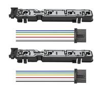 Support De Feu Arrière Compatible avec Transit Mk6 Mk7 2000-2014 1681537 6C1113N004Ab 2 Pièces Kit De Réparation De Douille De Porte pour D'Ampoule 1102440
