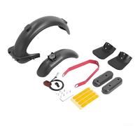 Support de feu arrière LED, pour scooter Ninebot Max G30 pour kit FENDER, garde-boue avant et arrière en ABS pour garde-boue, kit de montage en fer noir pour trottinette électrique (K)