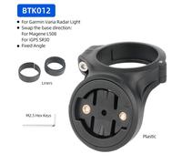 Support De Feu Arrière,Support De Tige De Selle,Support De Lampe Radar Varia Pour Garmin Rtl510 515 500 Bryton R300l Magene L508 Pièces Vtt - Type Plastic B12 Gmn