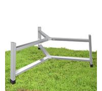 Support de feu de camp en acier inoxydable pour feu de camp - Accessoire de cheminée - Accessoire d'extérieur