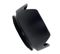 Support de fil 72 mm pour appareil photo Cache objectif Ombre Réversible Fonction mémoire anti-rayures Abs Ombre Anti-traces de doigts Objectif Capuche