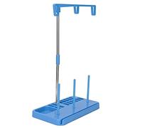 Support de fil à 3 bobines, support de fil à broder amovible, support d'outils de bobine de couture domestique pour Machine à coudre domestique (Bleu ciel)