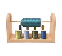 Support de fil à coudre - Organisateur de fil en bois - Étagère de rangement pour bobines de fil - Support de bobine de fil multifonction - Système de gestion de l'artisanat, broderie, porte-tricot