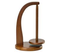Support de fil à crochet - Support magnétique rotatif en bois, organiseur lisse, économiseur d'espace, base de charge de 320 g | Support de fil pour tricot, crochet, outil de rangement