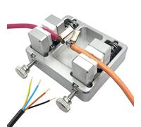 Support de fil à souder - Pince en d'aluminium de 3 pouces | Fixation robuste pour établi de travail - Support réglable pour MIG, bijoux, modélisme, montage de câble, réparation de circuit