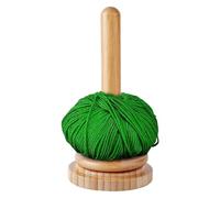 Support de fil à tricoter | Support de bobine de laine de bois | Support de fil à crochet pour designers, tailleurs, amateurs, adolescents, famille