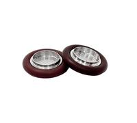 Support de Filtre Bride Vide Industrielle, Acier Inoxydable 304 KF16-KF50 Tri-Clamp avec Grille Centrale, Joint Torique FKM, Pour Laboratoire et Équipements Sous Vide, 1 Pièce(KF40,500 Mesh)