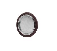 Support de Filtre Bride Vide Industrielle, Acier Inoxydable 304 KF25 Tri-Clamp avec Grille Centrale, Joint Torique FKM, Pour Laboratoire et Équipements Sous Vide, 1 Pièce(30 Mesh)