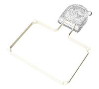 Support de filtre d'évier de cuisine, panier de drainage pour évier, étagère d'égouttoir alimentaire, cadre en filet suspendu, filtre à déchets pliable, support de filtre d'évier (support transparent)