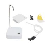 Support de filtre électrique en résine pour imprimante 3D (SLA/LCD/DLP) - Buse d'aspiration en acier inoxydable, outil de recyclage 16 x 16 x 36 cm avec tube en silicone de 1 m et papier filtre