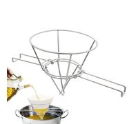 Support de filtre pour friteuse en acier inoxydable, design bras pliable