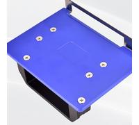 Support de finition de bord de carrelage pour meuleuse d'angle prenant en charge les coupes chanfreinées à 45 degrés sur le métro mosaïque et grand format pour carreaux (A)