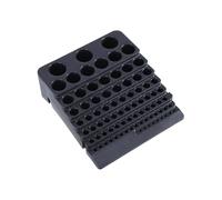 Support de finition pour fraiseuse et perceuse - Pour ranger les alésoirs/robinets/aiguilles de poinçonnage/travail du bois/cuisinier - Résistant à la poussière