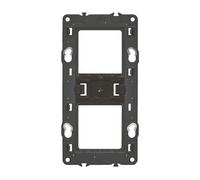 Legrand Support pour fixation à vis 4 à 5 modules – Compatible Mosaic et Céliane – Noir