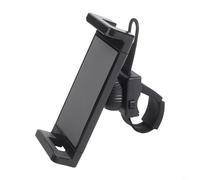 Support de fixation aérodynamique pour téléphone/table adapté aux vélos elliptiques, vélos d'appartement et motos