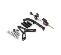 Support De Fixation Aluminium Barre Commande Stabilisatrice Amortisseur Direction CNC Moto Avec Kit Support Montage Pour YAMAHA Tracer 9 GT 9GT 2021-2023 Moto D'amortisseur(ENSEMBLE 5)