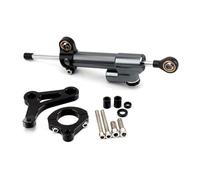 Support De Fixation Aluminium Kit Support Fixation Amortisseur Direction Moto Pour YAMAHA XMAX300 X-MAX300 X-MAX 300 2017-2023 Moto D'amortisseur(Ensemble 9)