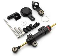 Support De Fixation Aluminium Support Amortisseur Direction Réglable Moto Pour Yamaha YZF-R1 1998-2001 Kit Montage Alliage Aluminium CNC Moto D'amortisseur(Ensemble 1)