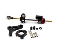 Support De Fixation Aluminium Support Fixation Amortisseur Direction Moto Pour Yamaha X-MAX300 XMAX300 XMAX 300 2017-2023 Kit Montage Aluminium CNC Moto D'amortisseur(ENSEMBLE 3)