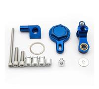 Support De Fixation Aluminium Support Fixation Amortisseur Direction Moto Pour Yamaha YZF R1 1998-2001 Réglable Linéaire Aluminium CNC Moto D'amortisseur(Ensemble 15)
