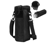 Support de fixation avec sangle - Sac d'ouverture de cordon - Sac d'hydratation avec sangle réglable | Accessoire de sport léger pour le jogging et la randonnée avec corne, Noir , Voir description