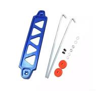 Support de fixation de batterie de 20 cm avec construction en acier inoxydable, conçu pour maintenir les batteries en toute sécurité et résister dans diverses conditions (bleu)