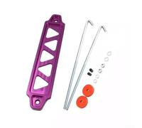 Support de fixation de batterie de 20 cm avec construction en acier inoxydable, conçu pour maintenir les batteries en toute sécurité et résister dans diverses conditions (violet)