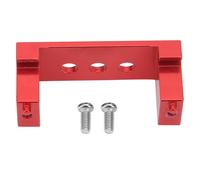 Support de fixation de servo RC en alliage d'aluminium pour siege de boitier de direction pour voiture RC WLtoys 144001 1/14, rouge