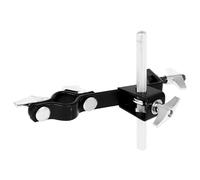 Support de fixation de tambour Support de fixation pour batterie Anneau de batterie Pince de montage sur anneau de batterie, hauteur réglable, angle de barre Support standard