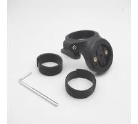Support de fixation de tige de selle pour feu arrière Garmin Varia RVR315 | RTL515 500 Support en nylon durable pour tige de selle ronde 27,2 mm, 30,8 mm, 31,6 mm, convient également aux caméras