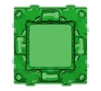 Support de fixation en zamak pour 1 poste / 2 modules - Unica NU7002C SCHNEIDER