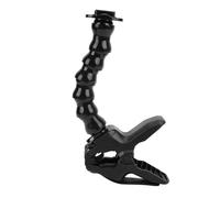 Support de fixation flexible compatible GoPro avec col de cygne réglable, support universel de haute qualité pour caméra d'action, fixation stable
