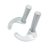 Support de fixation for phare antibrouillard compatible avec la moto MOTO GUZZI V85TT 2019-2023 (référence A03Z)(Silver)